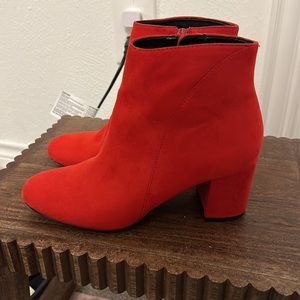 Red booties